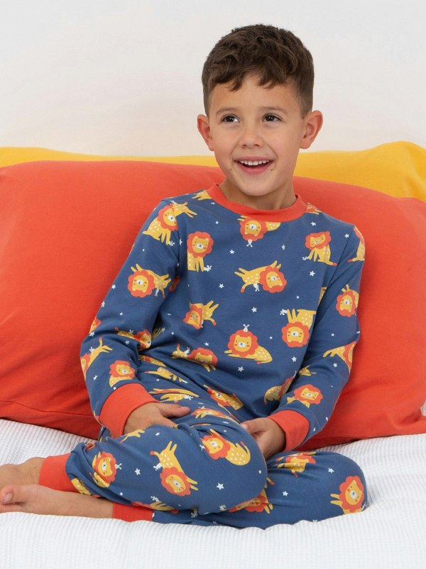 Kite Boys Organic Lion And Mouse Pyjamas