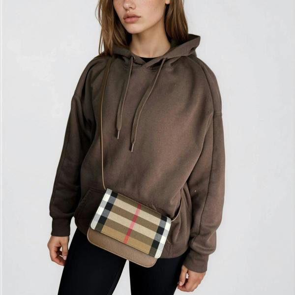Burberry 'Madison' Leather Shoulder Bag Earth Brown - chancefashionco