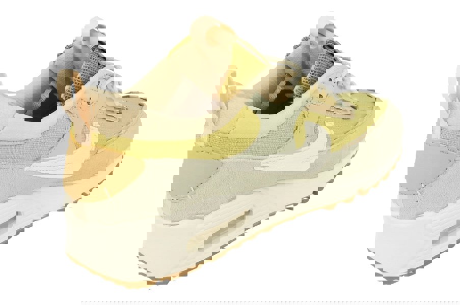 Nike Air Max 90 Futura Womens Trainers Dv7190  700 - Buff Gold Summit White 700 - Photo 2