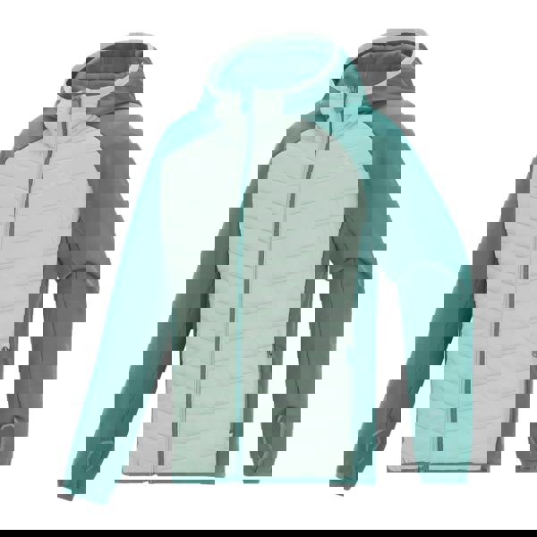 Regatta Childrens/Kids Andreson Hybrid Padded Jacket - Ivy Moss/Ocean Mist - 