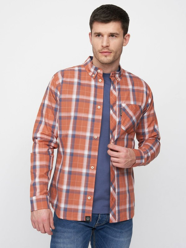 Duck and Cover Lennmore Shirt - Red Check