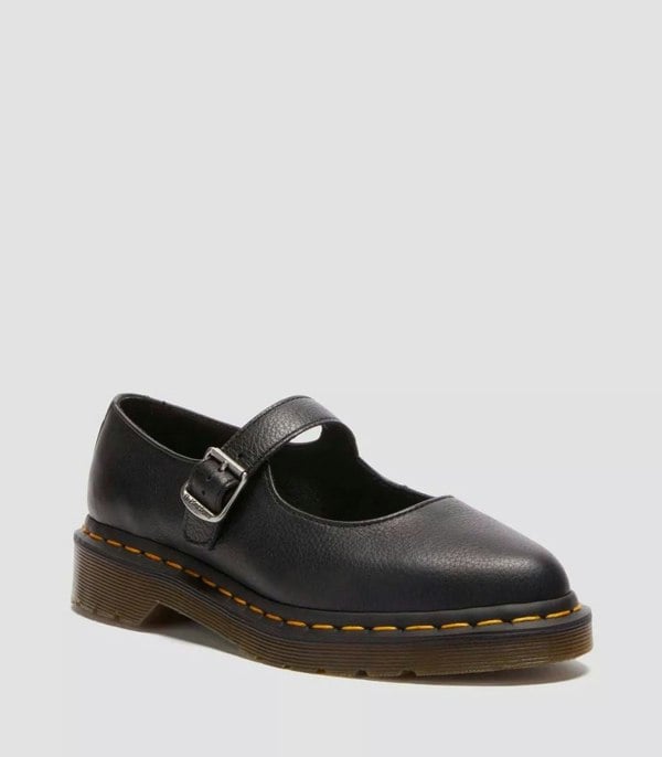Dr. Martens ElpHie Mary Jane Virginia Leather Women's Black Shoes