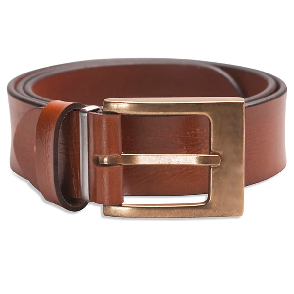 Hawkdale UK Made Mens Leather Belt 1.25"