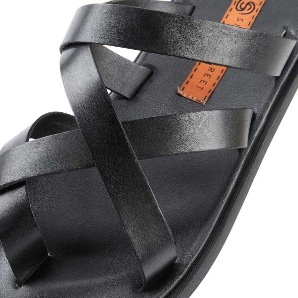 Silver Street London CROUCHEND Sandals   in  Black