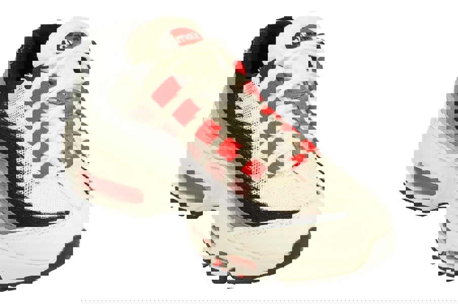 Nike Air Max 95 QS Mens Dh9792  100 - Summit White Chile Red 100 - Photo 3