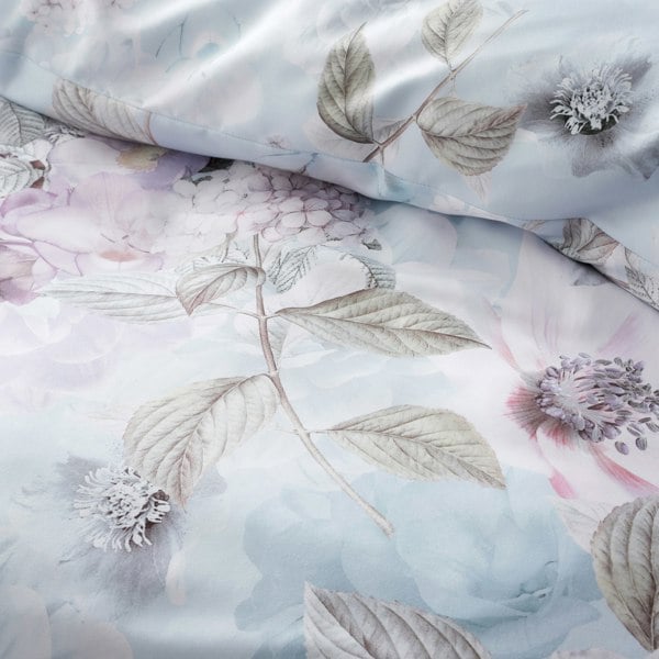 Catherine Lansfield RHS x Catherine Lansfield Floral Serenity So Soft Duvet Cover Set Blue