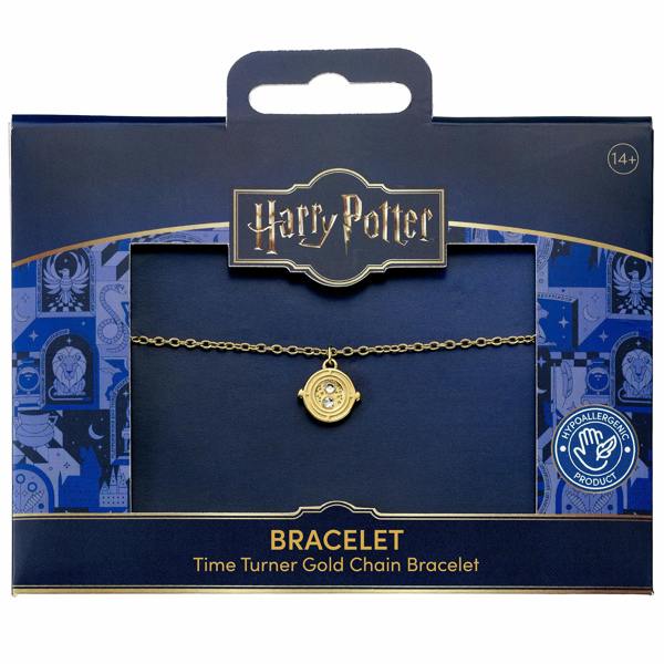 The Carat Shop Harry Potter Stainless Steel Time Turner Gold Chain Bracelet