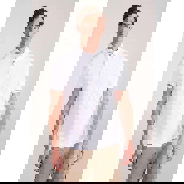 Mountain Warehouse Mens Hasst II Organic Polo Shirt - White