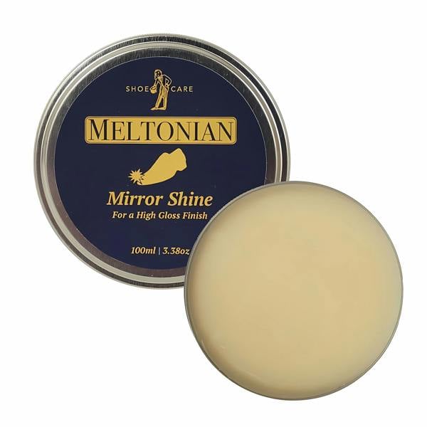 Meltonian Mirror Shine Wax Polish - Ultimate Gloss for Formal Footwear 100ml
