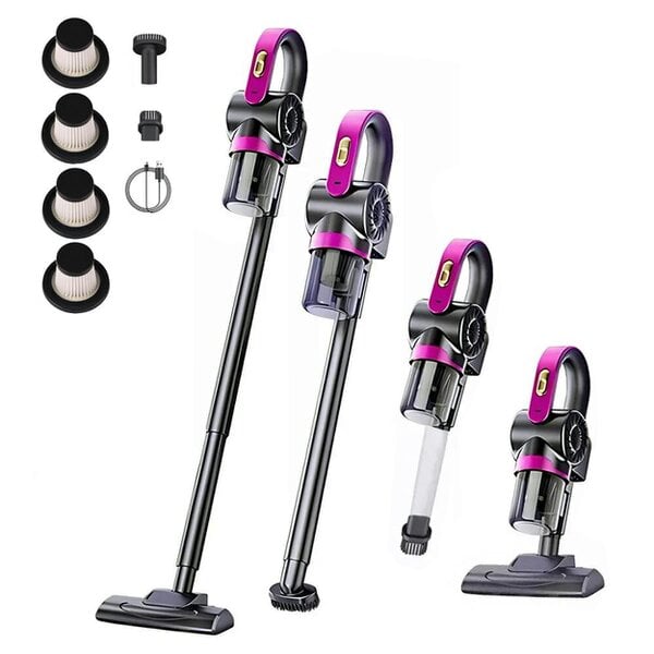 Havendro 4 in 1 Stick Handheld Vacuum Cordless Vacuum Cleaner For Carpet Floor Pet Hair