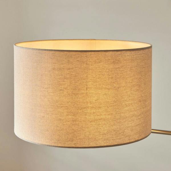 Marston Satin Nickel Floor Lamp