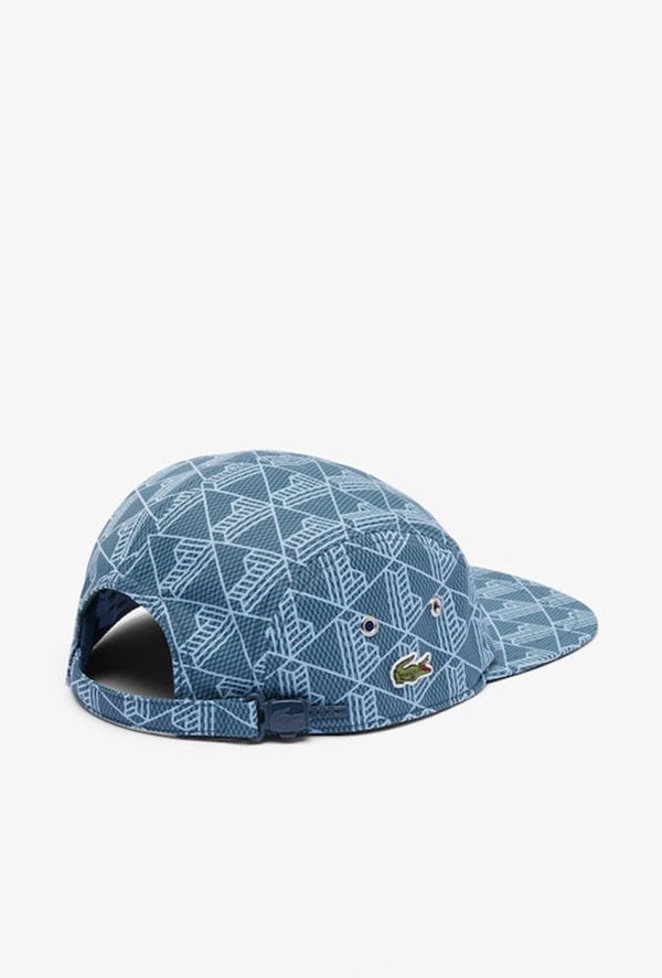 Lacoste Men's Printed Twill Jockey Cap