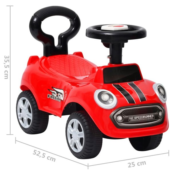 Berkfield Step Car Red