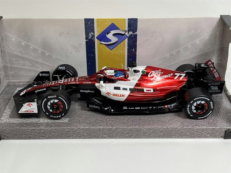 Solido Valtteri Bottas #77 Alfa Romeo C42 2022 Emilia Romagna GP 1:18 Scale Solido 1810201