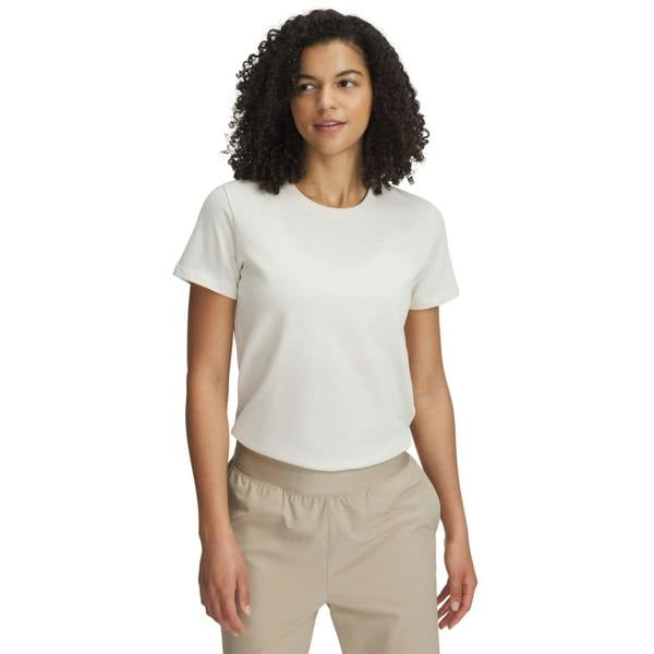 Under Armour Womens Heavyweight Branded T-Shirt - White