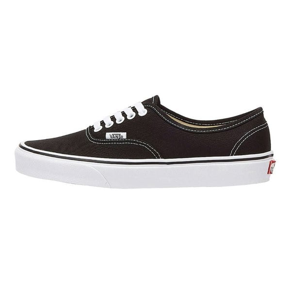 Vans Authentic Black / White Canvas Trainers