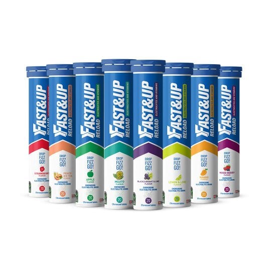 Reload Megamix Bundle  - Electrolyte Tablets for Instant Hydration & Energy - 8 Assorted Flavours