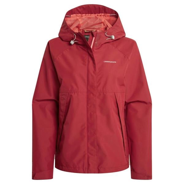 Craghoppers Womens/Ladies Ossus Waterproof Jacket - Sumac Red - 