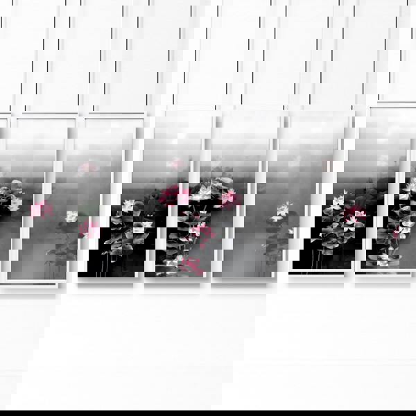 Living Room Canvas Art | Set of 3 Asian Inspired Wall art Prints