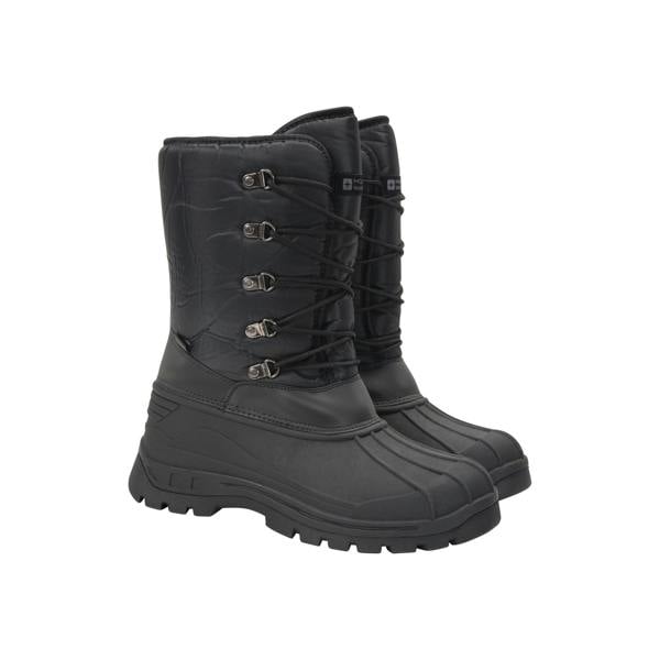 Mountain Warehouse Mens Plough Snow Boots - Black - 