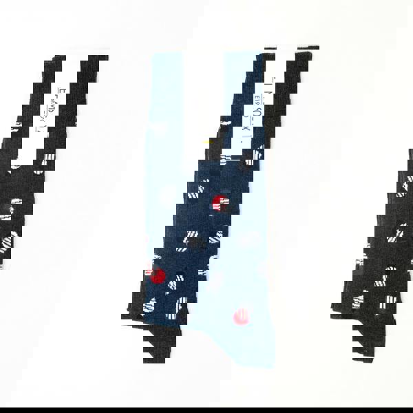 Jemsox Spot & Stripe Pattern Mens Socks – Organic Cotton