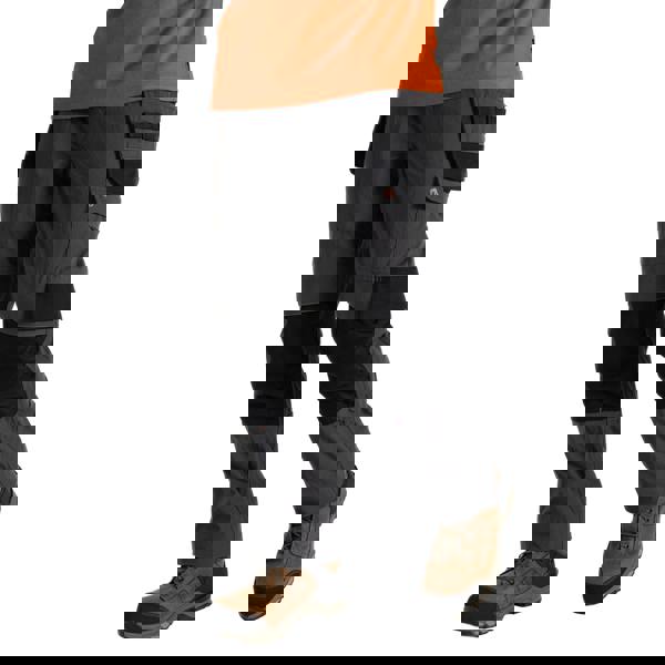 Craghoppers Mens Sheffield Holster Stretch Work Trousers - Carbon Grey/Black - 