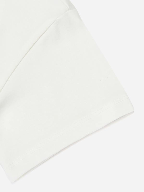 Childsplay Girls Oversized T-Shirt in Ivory