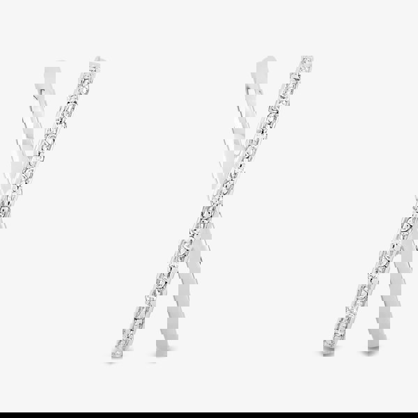 Rosa Lea Double Crossover Half-Eternity Ring BJ-R2786C