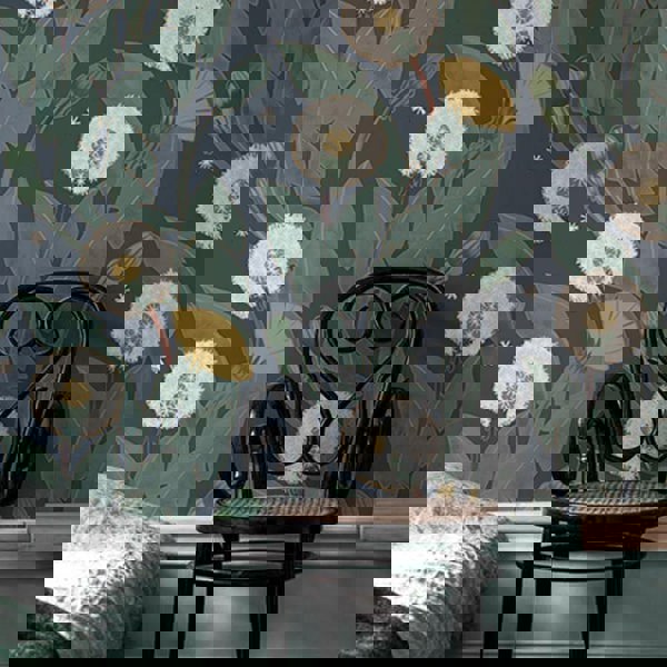 Art Nauveau Wallpaper, Dandelion-Weilai Concept-Weilai Concept