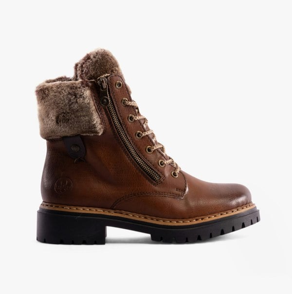 Rieker 72608-24 Womens Boots Brown