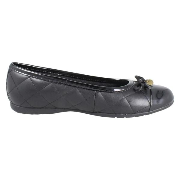 Clarks Girls Clarks Quilted Slip On Ballerina School Shoes Dance Cap