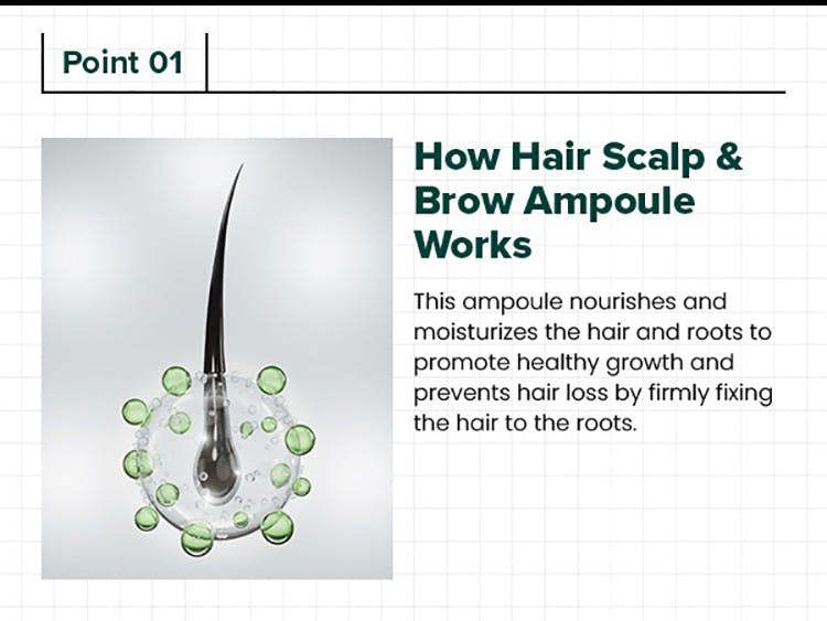 VIVELAB Revive Therapy Hair Scalp & Brow Ampoule 15ml