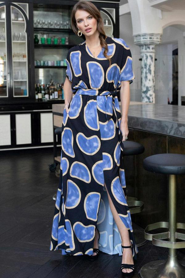 HotSquash Oversized Split Front Maxi Dress