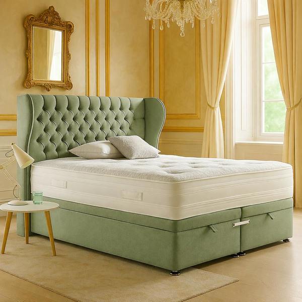Great British Beds Mulberry Winged Divan Ottoman Bed
