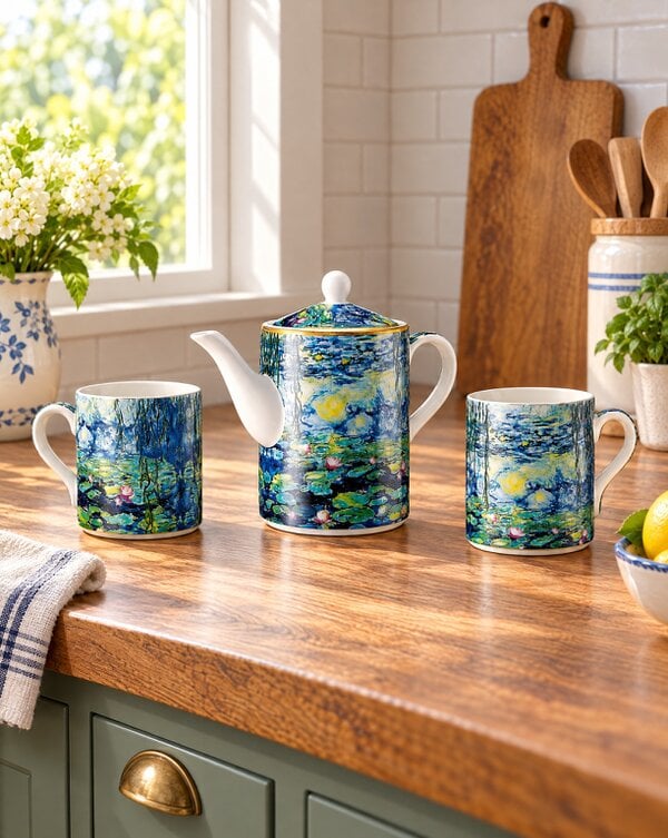 Museum Selection Water Lilies Tea For Two