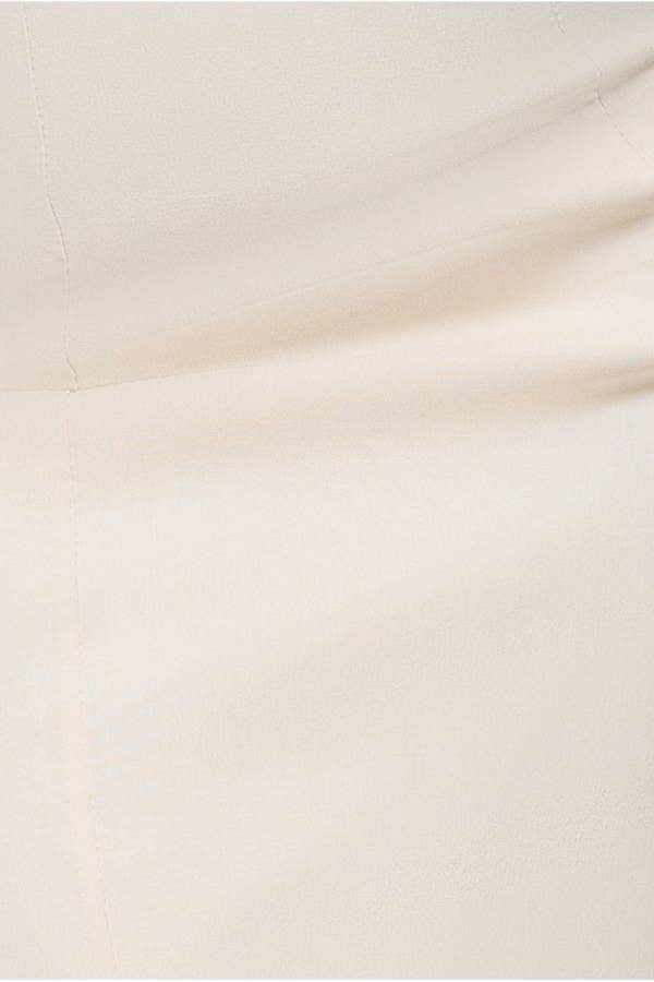 Bardot Bow Neck Maxi Dress - Cream DR4809