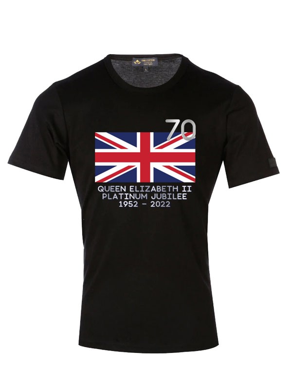 Queen's Platinum Jubilee - Graphic Design T-Shirt