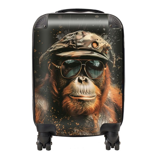 Warren Reed Cool Orangutan Suitcase