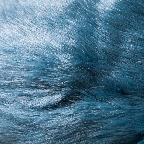 SVNX Turquoise Faux Fur Hat