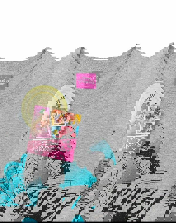 Disney Womens Grey Aladdin Short Sleeved T-Shirt