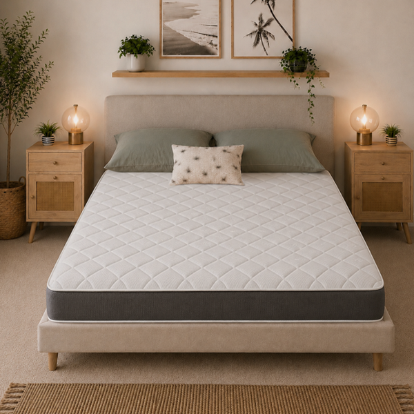 Starlight Beds Hybrid Mattress - Soft Feel, Memory Foam & Spring Support