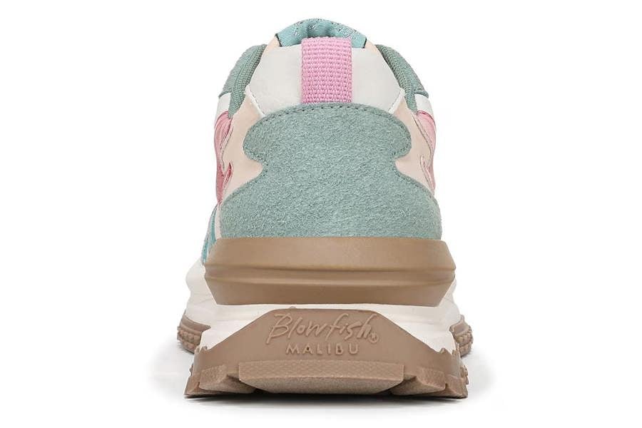 Blowfish Malibu Womens Watermelon Retro Lace-Up Sneakers -Leo