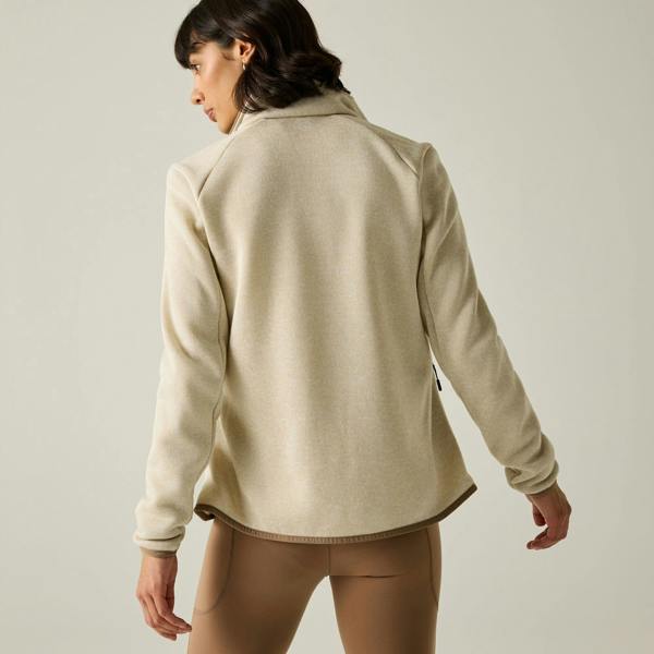 Regatta Womens Newhill Full Zip Fleece Jacket - Light Vanilla