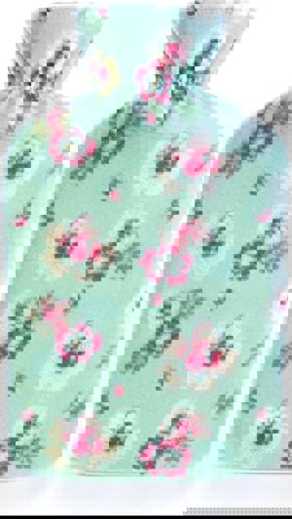 KAV Cute Hot Water Bottle - Ruber Bottle with Low Pile Plush Cover