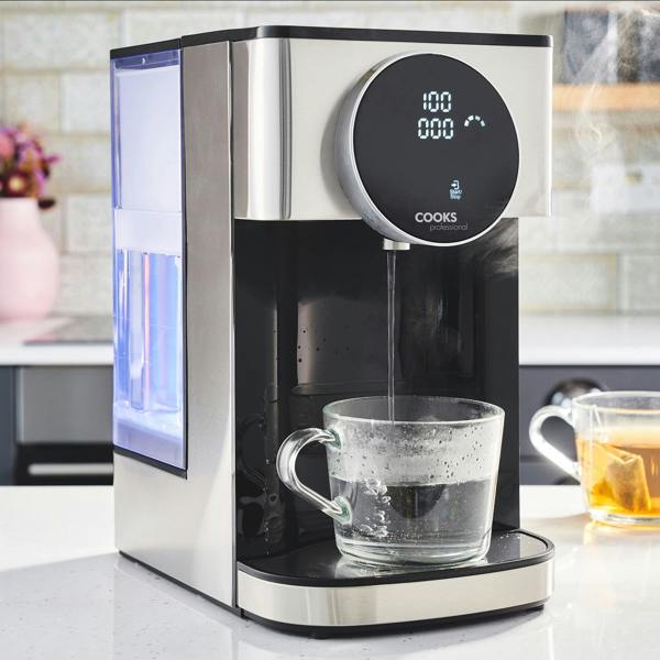 Cooks Professional 4L Digital Hot Water Dispenser | Silver