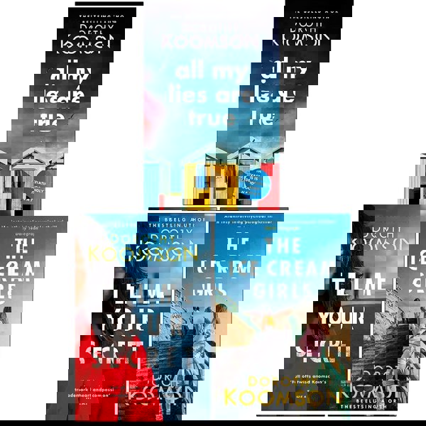 Dorothy Koomson 3 Book Set All My Lies Are True, Tell Me Your Secret, The Ice Cream Girls