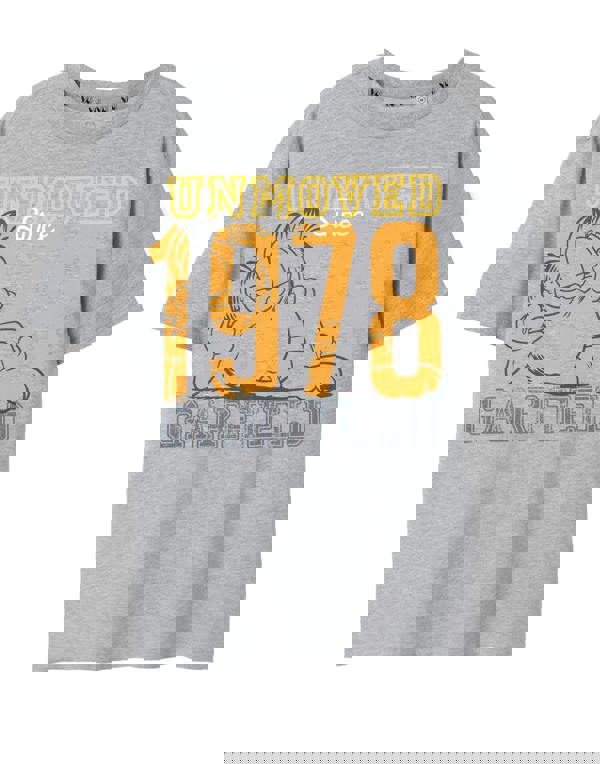 Garfield Mens Grey 1978 Short Sleeved T-Shirt