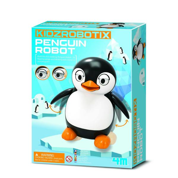 4M Penguin Robot | Build Your Own Moving Robot Toy