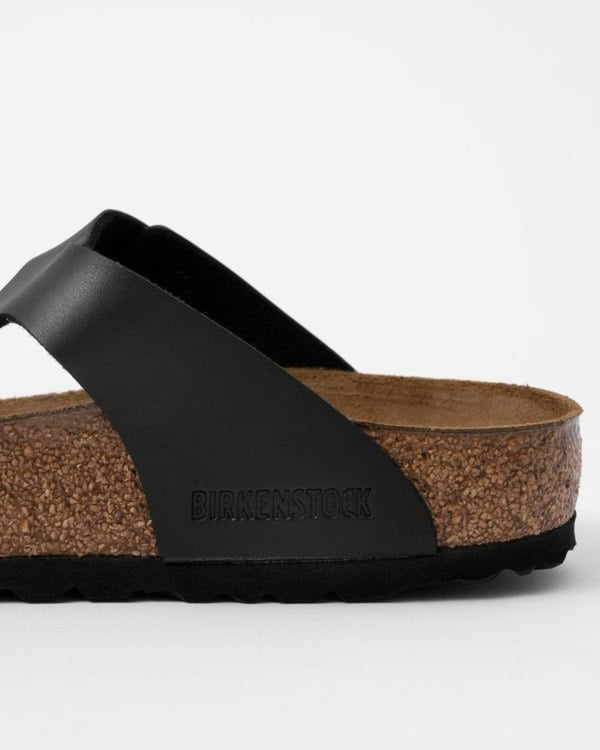 Birkenstock Gizeh Birko-Flor Womens Flip Flop - Black