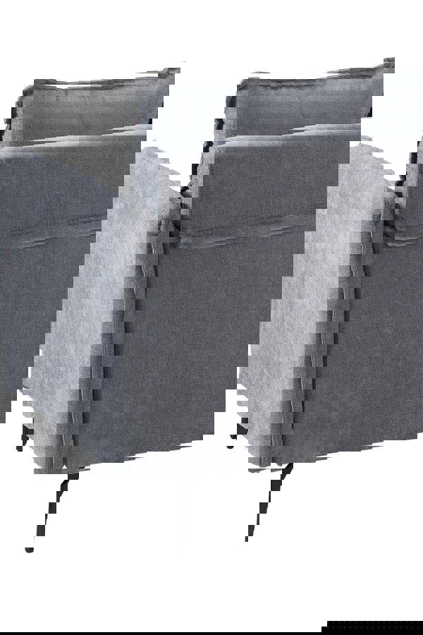 Living and Home 3-Seater Upholstered Corner Sectional Sofa